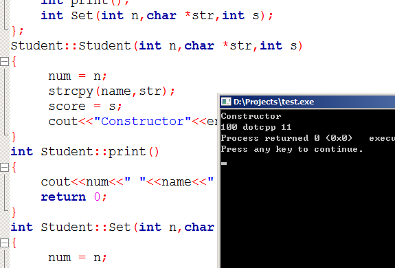 C++中的构造函数