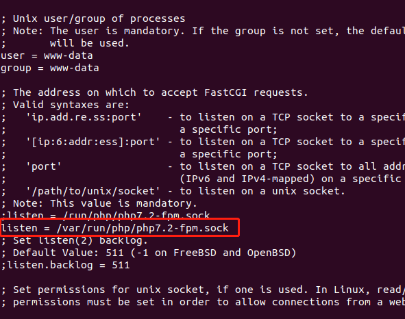 php-fpm配置修改